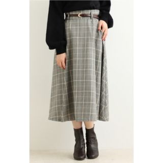 マジェスティックレゴン(MAJESTIC LEGON)の【極美品】マジェスティックレゴン レディフレアースカート 完売品(ロングスカート)