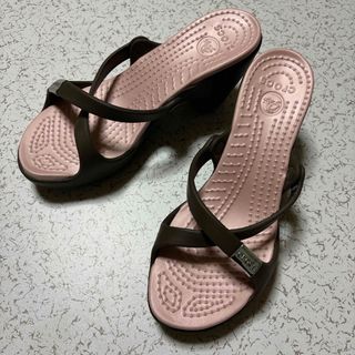 クロックス(crocs)のクロックスハイヒールサンダル(サンダル)