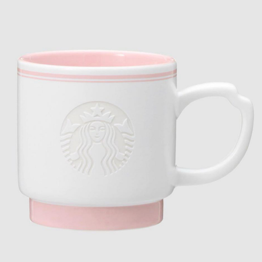 Starbucks(スターバックス)のSAKURA2023 マグ ロマンティックブロッサム296ml 2つセット キッズ/ベビー/マタニティの授乳/お食事用品(マグカップ)の商品写真