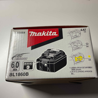 マキタ(Makita)のマキタ 電動工具 18V 高容量6.0Ah スライド式バッテリー リチウムイオン(その他)
