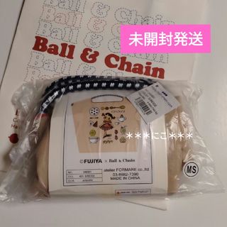 フジヤ(不二家)のBall&Chain   ペコちゃん  ベージュ  MS(エコバッグ)