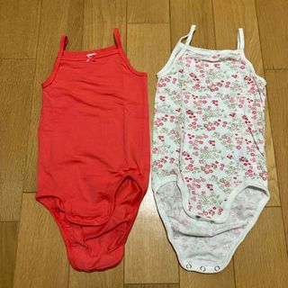 H&M 女の子ベビー　キャミソールロンパース(下着)