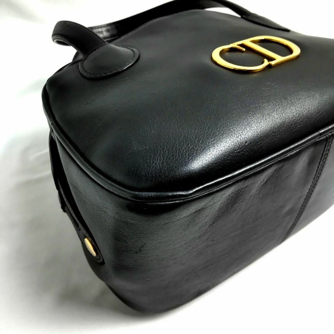 Christian Dior(クリスチャンディオール)の★クリーニング済み★ディオール ハンドバッグ　ブラック　ヴィンテージ レディースのバッグ(ハンドバッグ)の商品写真