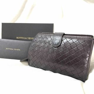 ボッテガヴェネタ(Bottega Veneta)の良品【BOTTEGA VENETA】本革/ラムレザー イントレチャート 高級財布(折り財布)