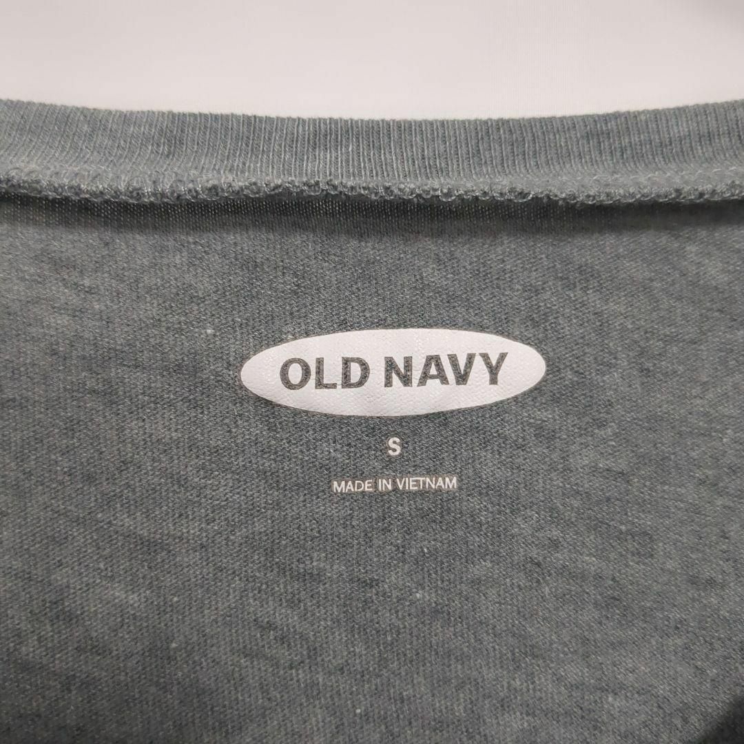 Old Navy(オールドネイビー)のOLD NAVY　アメリカ国旗ロゴプリントTシャツ　アメリカ古着　メンズS 9 メンズのトップス(Tシャツ/カットソー(半袖/袖なし))の商品写真