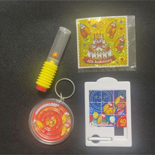 モリナガセイカ(森永製菓)のおもちゃのカンヅメ 黄金のキョロ缶 おもちゃ4点セット(キャラクターグッズ)