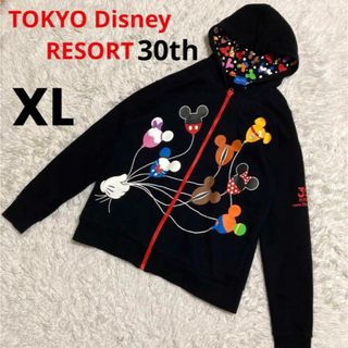 ディズニー(Disney)の東京ディズニーリゾート　30周年記念パーカー　ミッキー　LLサイズ(パーカー)