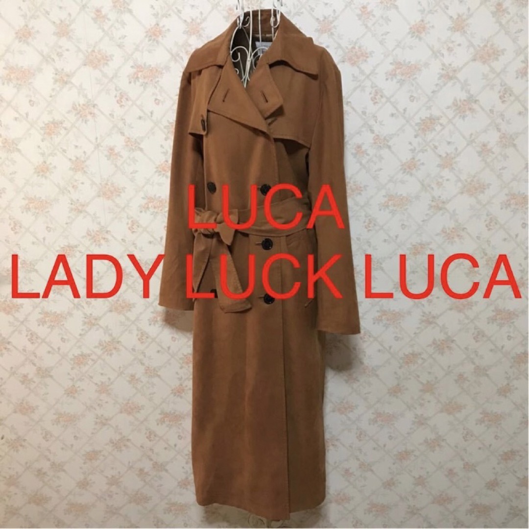 LUCA/LADY LUCK LUCA(ルカレディラックルカ)の★LUCA LADY LUCK LUCA/ルカレディラックルカ★ロングコート38 レディースのジャケット/アウター(ロングコート)の商品写真