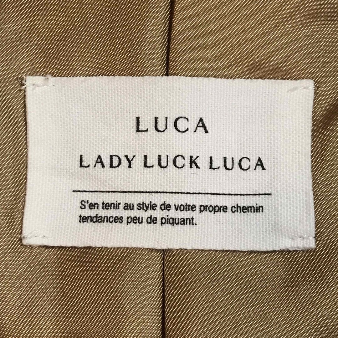 LUCA/LADY LUCK LUCA(ルカレディラックルカ)の★LUCA LADY LUCK LUCA/ルカレディラックルカ★ロングコート38 レディースのジャケット/アウター(ロングコート)の商品写真