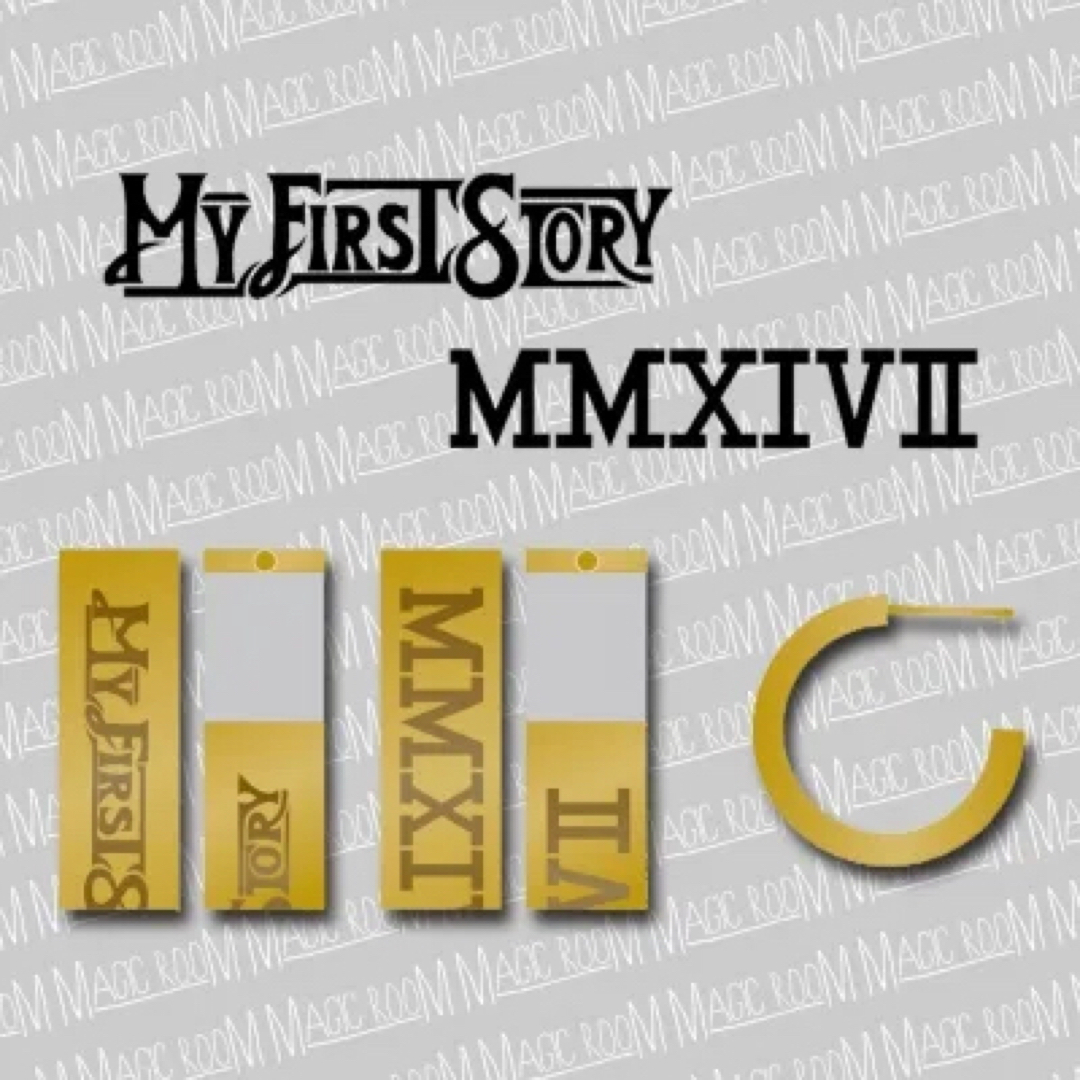 ONE OK ROCK(ワンオクロック)のMY FIRST STORY 限定ピアス【値下げしました】 エンタメ/ホビーのCD(ポップス/ロック(邦楽))の商品写真