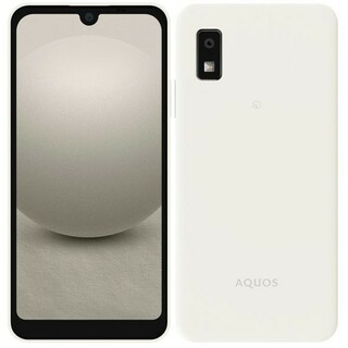 アクオス(AQUOS)のAQUOS wish3 ホワイト 64 GB SIMフリー【新品未開封】(スマートフォン本体)
