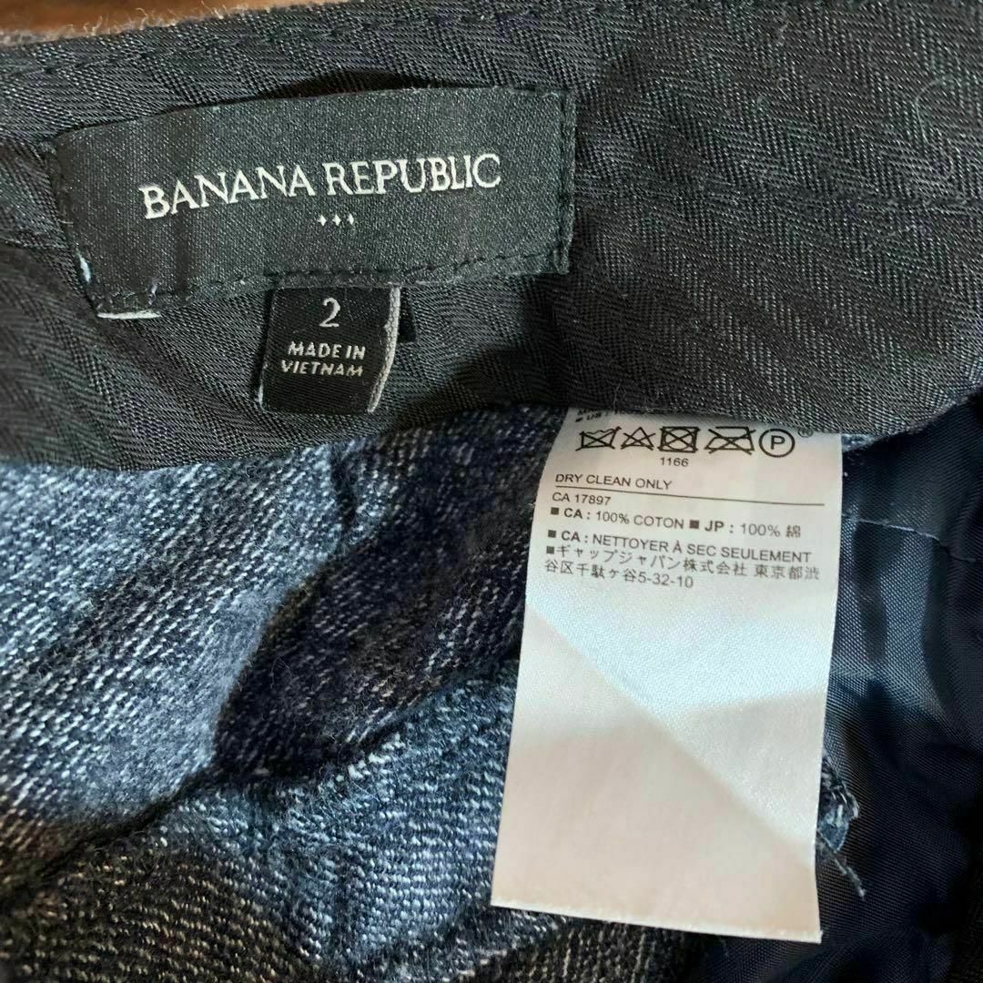 Banana Republic(バナナリパブリック)のBANANA REPUBLIC️ サイズ2 M相当 パンツ レディース 灰色 レディースのパンツ(カジュアルパンツ)の商品写真