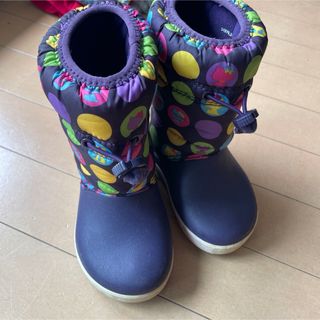 クロックス(crocs)のクロックス　スノーブーツ　15cm(長靴/レインシューズ)