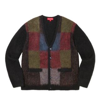 シュプリーム(Supreme)のSupreme Brushed Grid Cardigan(カーディガン)