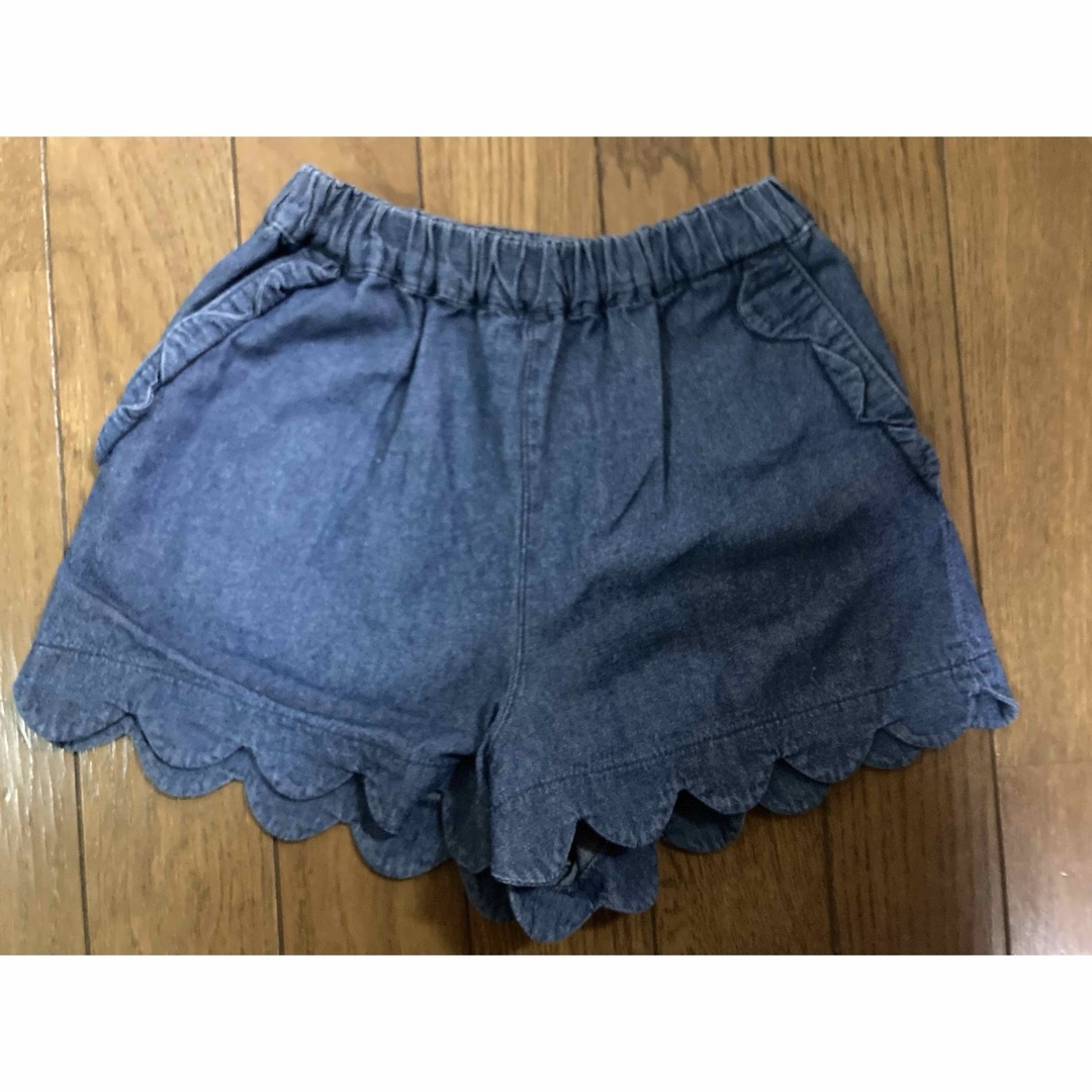 petit main(プティマイン)の2点で1200円3点で1800円 【美品】petit mainスカート キッズ/ベビー/マタニティのキッズ服女の子用(90cm~)(スカート)の商品写真