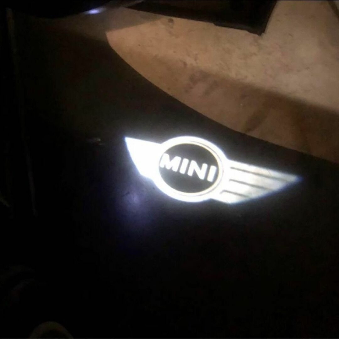 ミニ(ミニ)の週末セール MINI ミニクーパー ミニ ウェルカムカーテシライト ライト 自動車/バイクの自動車(車内アクセサリ)の商品写真