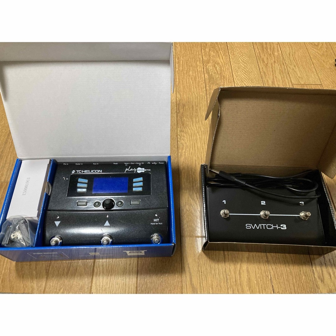 TC HELICON PLAY ACOUSTIC 、SWITCH-3 楽器のレコーディング/PA機器(エフェクター)の商品写真