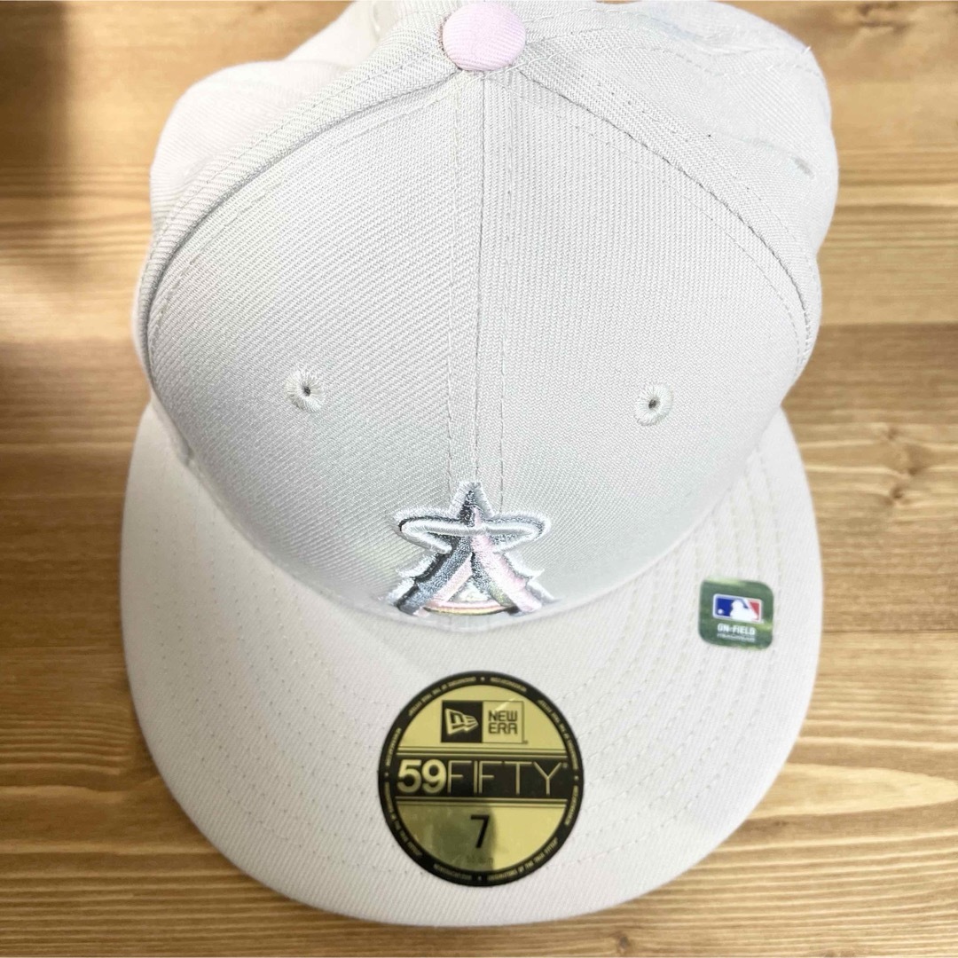 NEW ERA(ニューエラー)のニューエラ 59FIFTY  Mother'sDay2023 エンゼルス 母の日 スポーツ/アウトドアの野球(応援グッズ)の商品写真