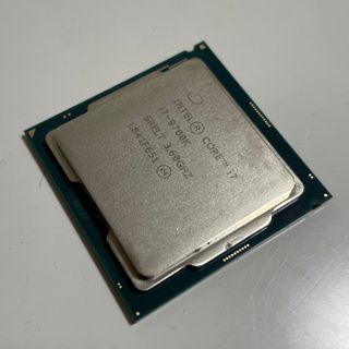 インテル(intel)のCPU intel core i7-9700K POSTチェック済(PCパーツ)