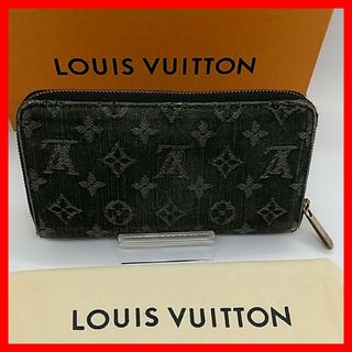 ルイヴィトン(LOUIS VUITTON)の【良品】ルイヴィトン モノグラム デニム ジッピーウォレット 長財布(財布)