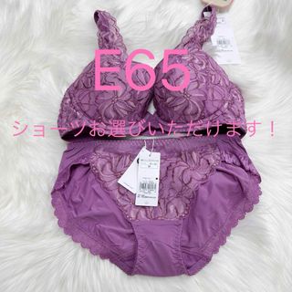 トリンプ(Triumph)のトリンプ 天使のブラ スリムライン 582 ブラジャー E65(ブラ&ショーツセット)