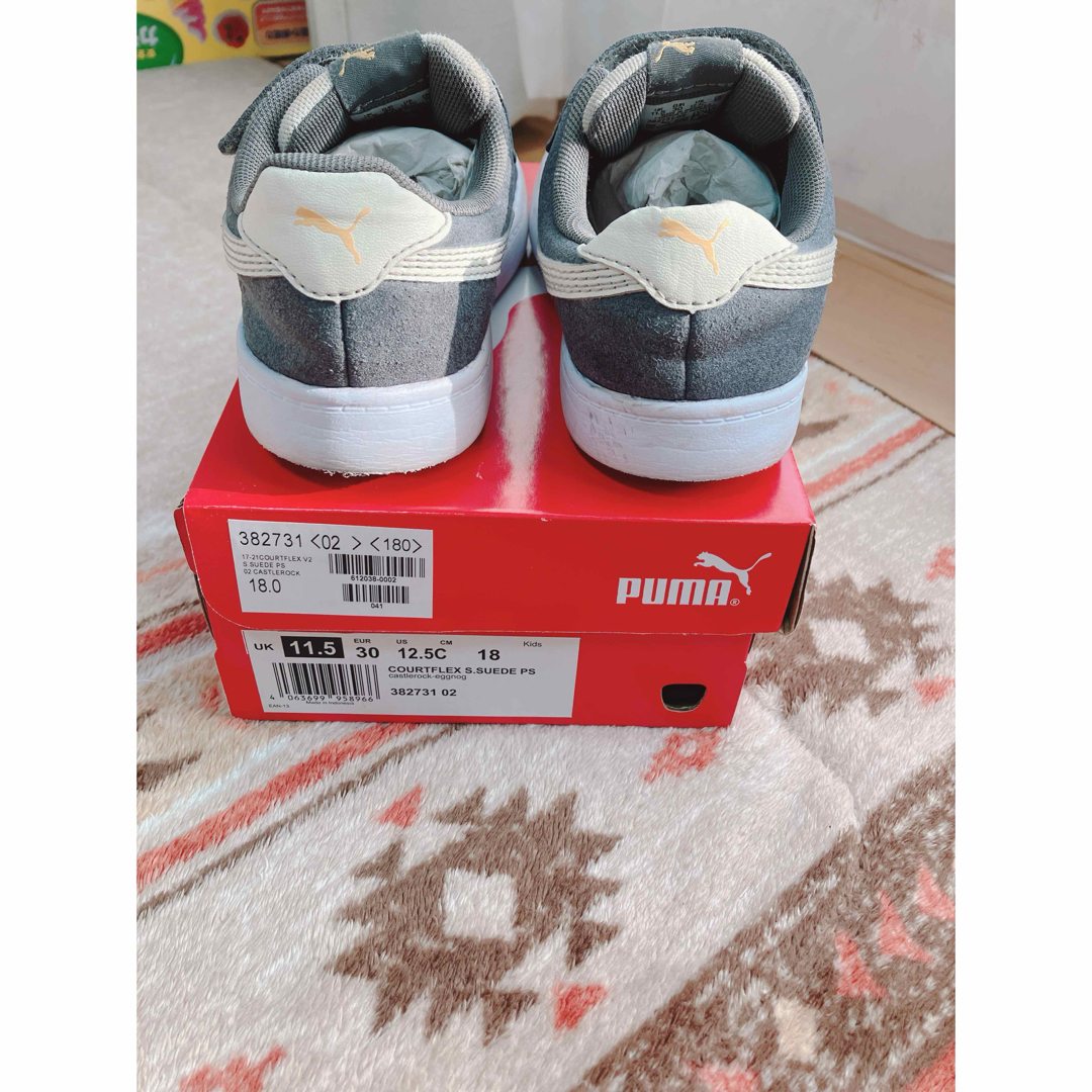 PUMA(プーマ)のPUMA＊キッズスニーカー＊18㎝ キッズ/ベビー/マタニティのキッズ靴/シューズ(15cm~)(スニーカー)の商品写真