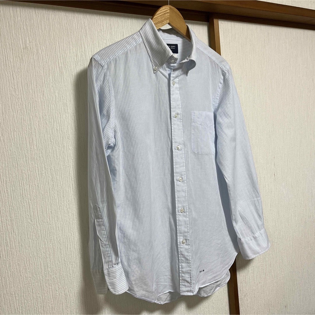 ts様【極美品】Maker's Shirt鎌倉MTM  Albini 綿麻シャツ メンズのトップス(シャツ)の商品写真