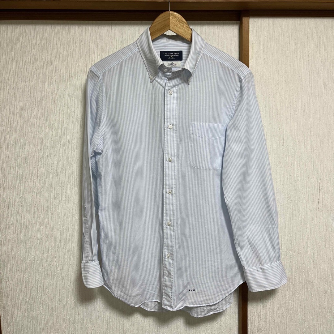 ts様【極美品】Maker's Shirt鎌倉MTM  Albini 綿麻シャツ メンズのトップス(シャツ)の商品写真