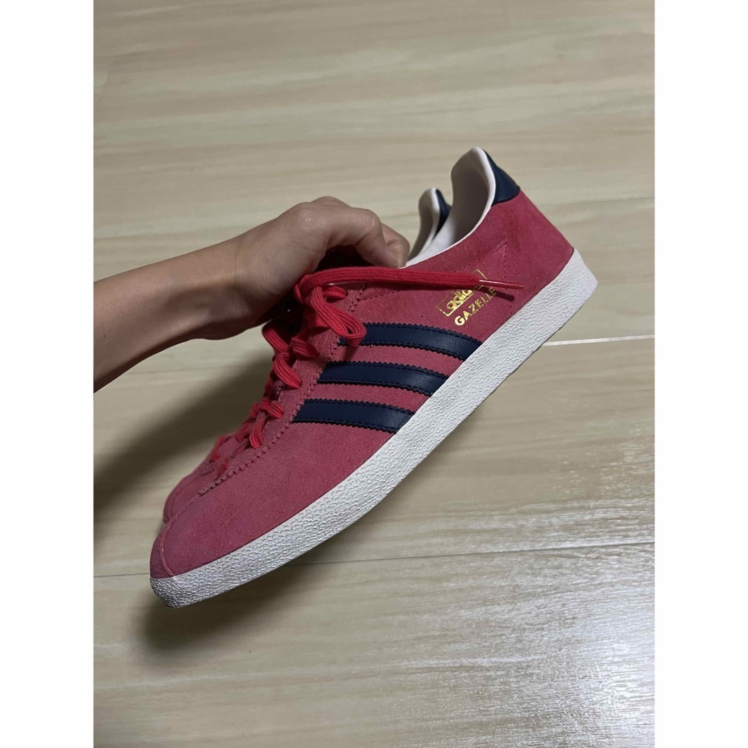 adidas(アディダス)の美品 adidas アディダス ガゼル gazelle OG W ピンク 37 レディースの靴/シューズ(スニーカー)の商品写真