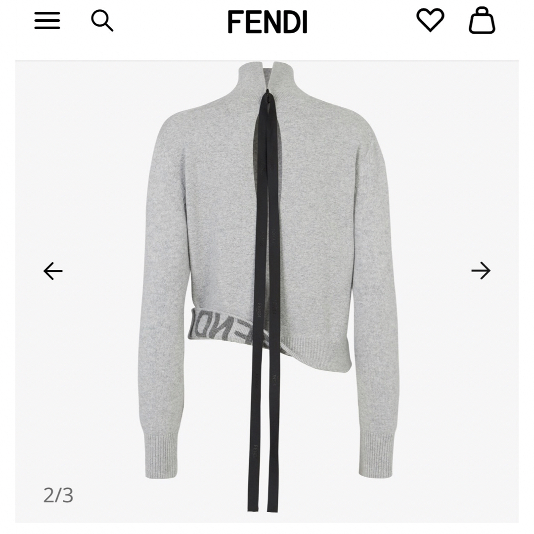 FENDI(フェンディ)のFENDIのニット レディースのトップス(ニット/セーター)の商品写真