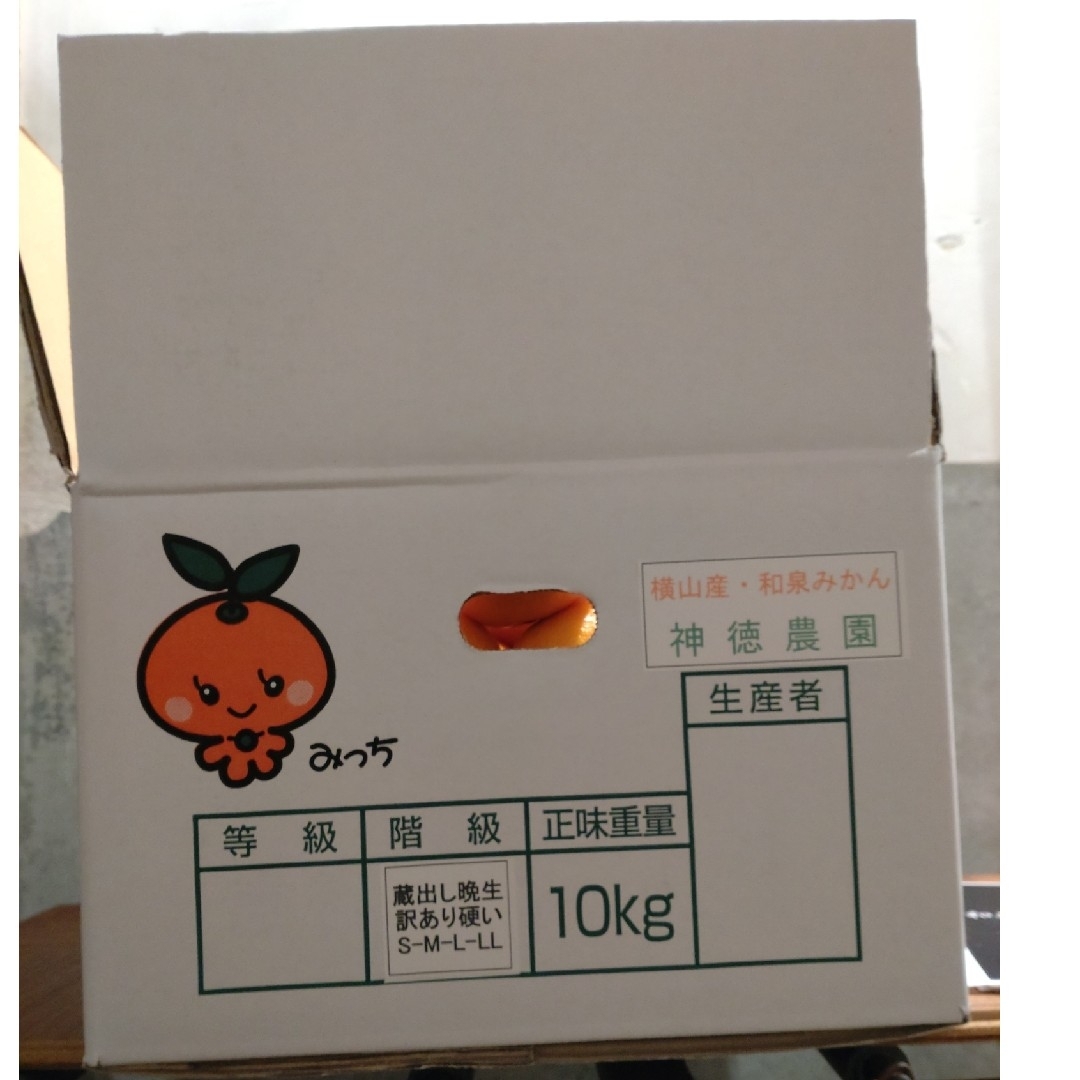 蔵出し熟成和泉みかん中玉小玉5kg 食品/飲料/酒の食品(フルーツ)の商品写真