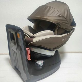 コンビ(combi)の【送料込】コンビ 美品 ネルーム エッグショック 新生児～ チャイルドシート(自動車用チャイルドシート本体)