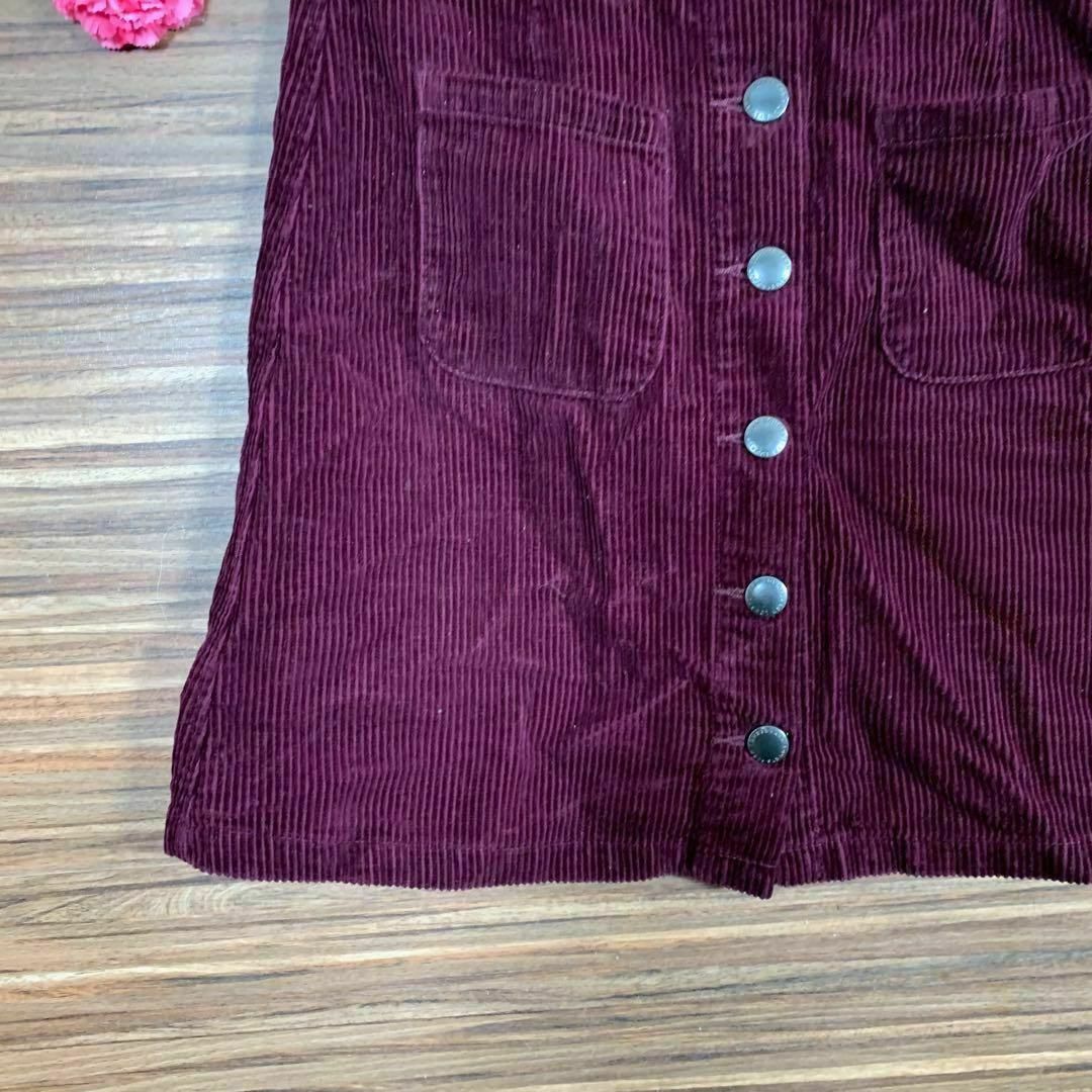 LOWRYS FARM(ローリーズファーム)のLOWRYS FARM️ スカート Mサイズ レーヨン 紫 パープル 無地 レディースのスカート(ひざ丈スカート)の商品写真