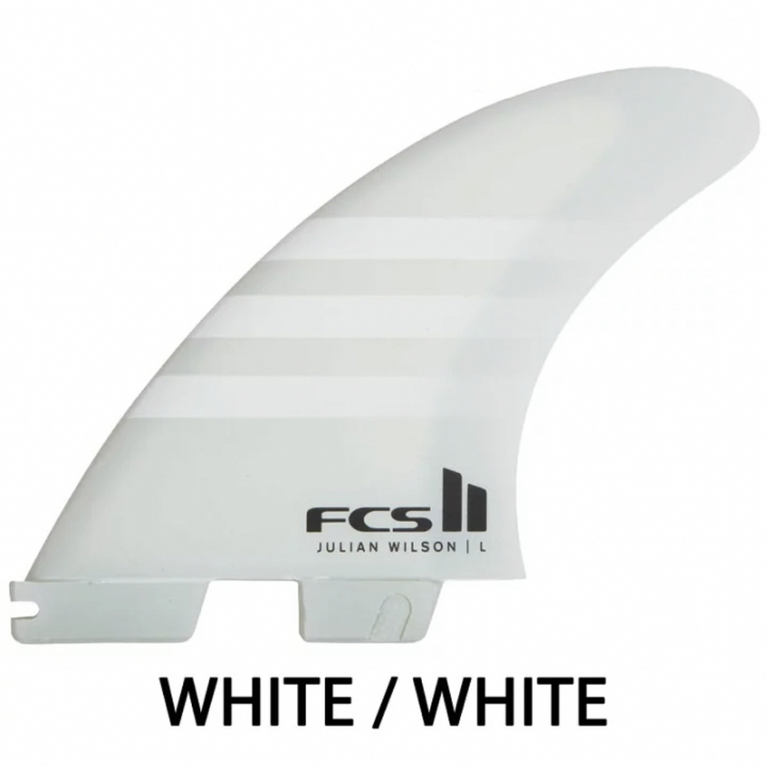 FCS(エフシーエス)のFCS2 JW PC AIR CORE TRI FINS/ FCSII ホワイト スポーツ/アウトドアのスポーツ/アウトドア その他(サーフィン)の商品写真