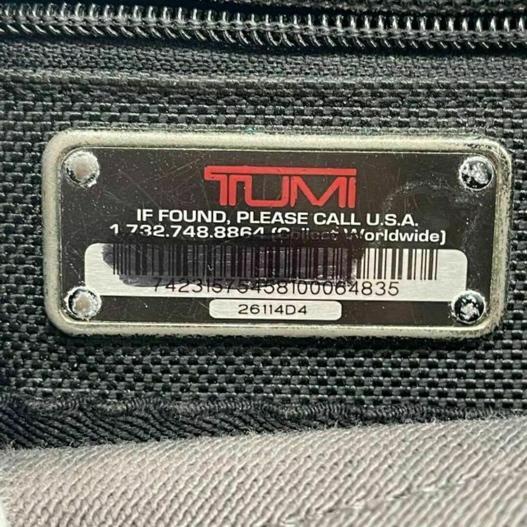 TUMI(トゥミ)の✨良品✨TUMI トゥミ ビジネスバッグ ブリーフケース 書類かばん 黒色 メンズのバッグ(ビジネスバッグ)の商品写真