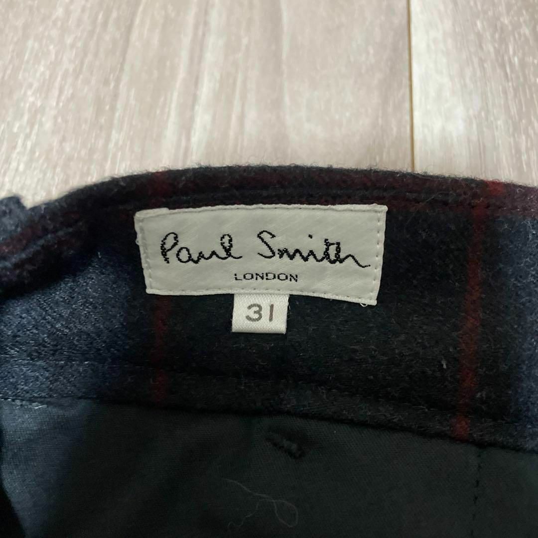 Paul Smith(ポールスミス)のPaul Smith ウィンドペンチェック柄ウールスラックス 秋冬 お洒落 メンズのパンツ(スラックス)の商品写真