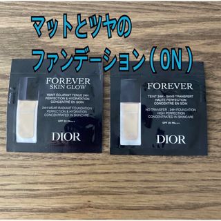 ディオール(Dior)のディオール　スキンフォーエヴァーフルイドグロウ　0N サンプル(ファンデーション)