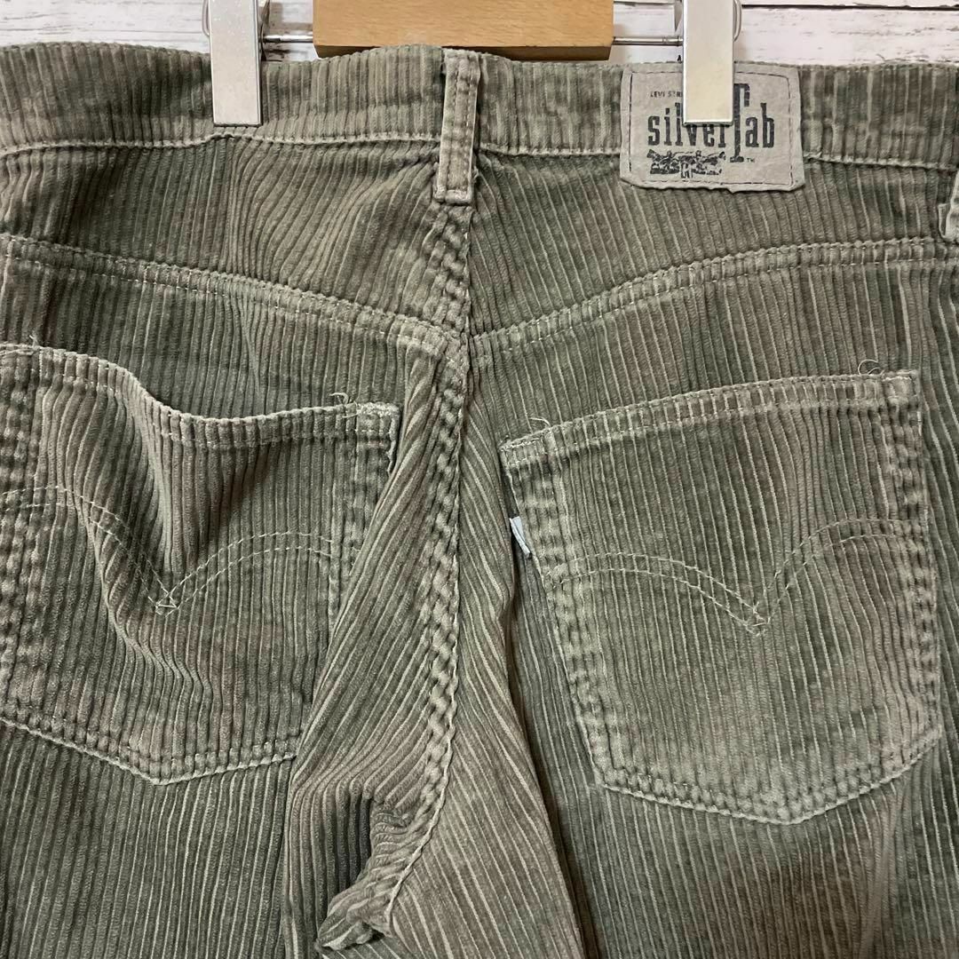 SILVER TAB（Levi's）(シルバータブ)の90s Levi's シルバータブ コーデュロイ バギーパンツ 古着 BAGGY メンズのパンツ(その他)の商品写真