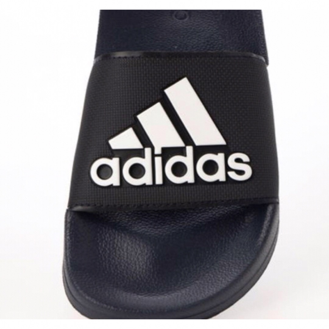 adidas(アディダス)のアディダス シャワーサンダル ネイビー 24.5センチ 新品 タグ付き レディースの靴/シューズ(サンダル)の商品写真