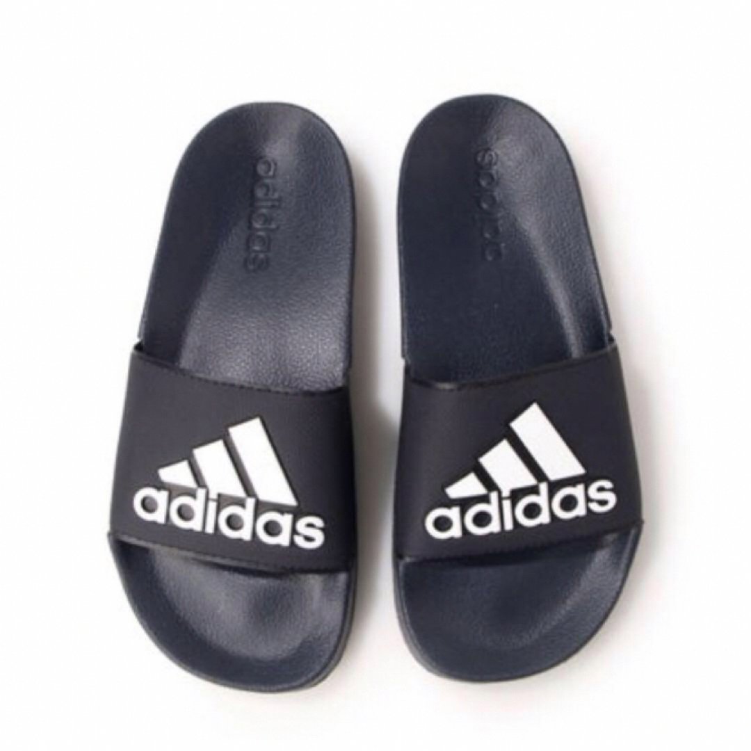 adidas(アディダス)のアディダス シャワーサンダル ネイビー 24.5センチ 新品 タグ付き レディースの靴/シューズ(サンダル)の商品写真