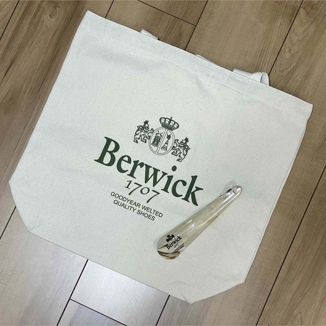 Berwick(バーウィック)のberwick 1707 丸の内店 OPEN記念 非売品 ノベルティ 2点セット メンズのバッグ(トートバッグ)の商品写真
