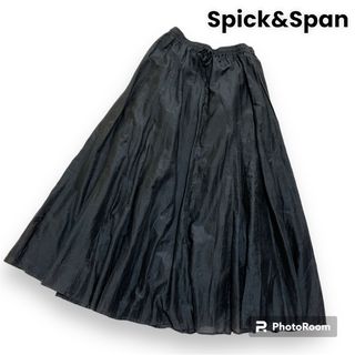 スピックアンドスパン(Spick & Span)の⭐️Spick & Span シルク混 フレア ロングスカート(ロングスカート)