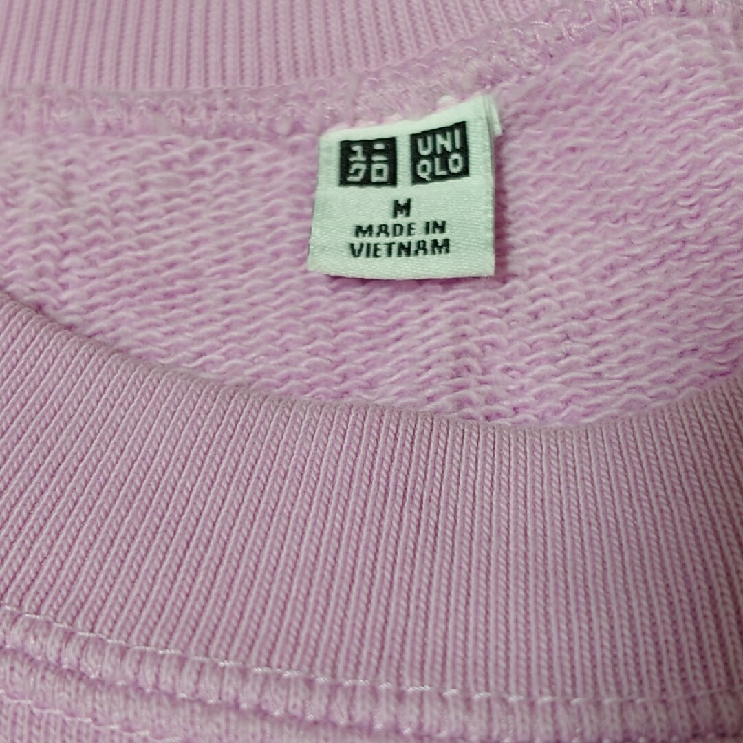 UNIQLO(ユニクロ)のユニクロ　UNIQLO スウェットクルーネックシャツ（長袖）セットアップ可能 レディースのトップス(トレーナー/スウェット)の商品写真