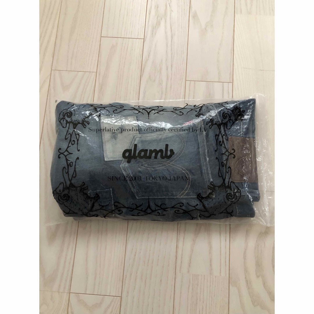 glamb(グラム)の未使用品　glamb グラム　アンプラグドリブデニム　サイズ3 メンズのパンツ(デニム/ジーンズ)の商品写真