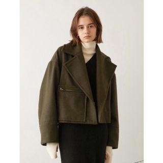 ZARA - 【タグ付き】ZARA オーバーサイズ ショートコートの通販 by 