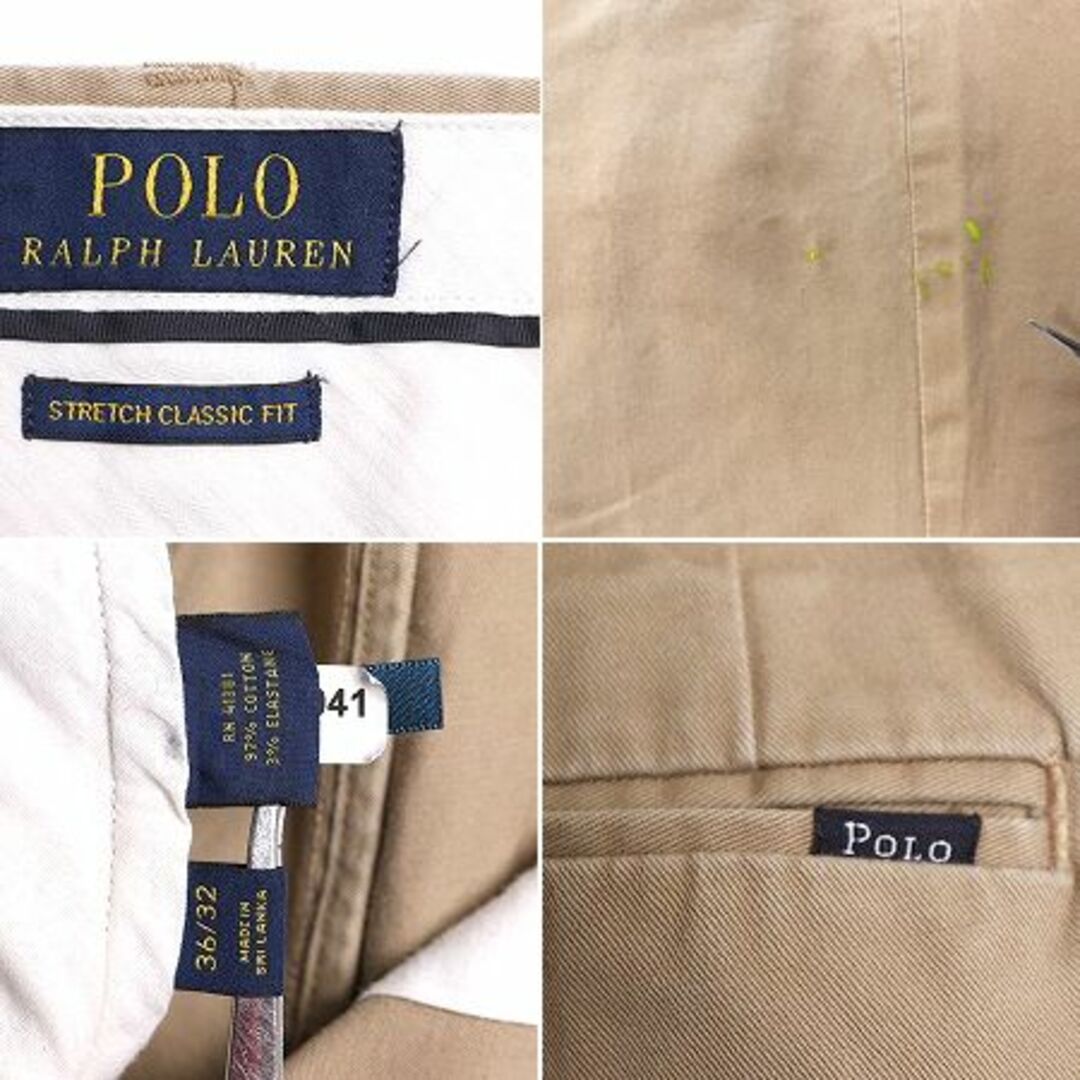 Ralph Lauren - ポロ ラルフローレン チノ パンツ メンズ 36 32 Ralph Lauren - ポロ ラルフローレン チノ パンツ メンズ 36 32