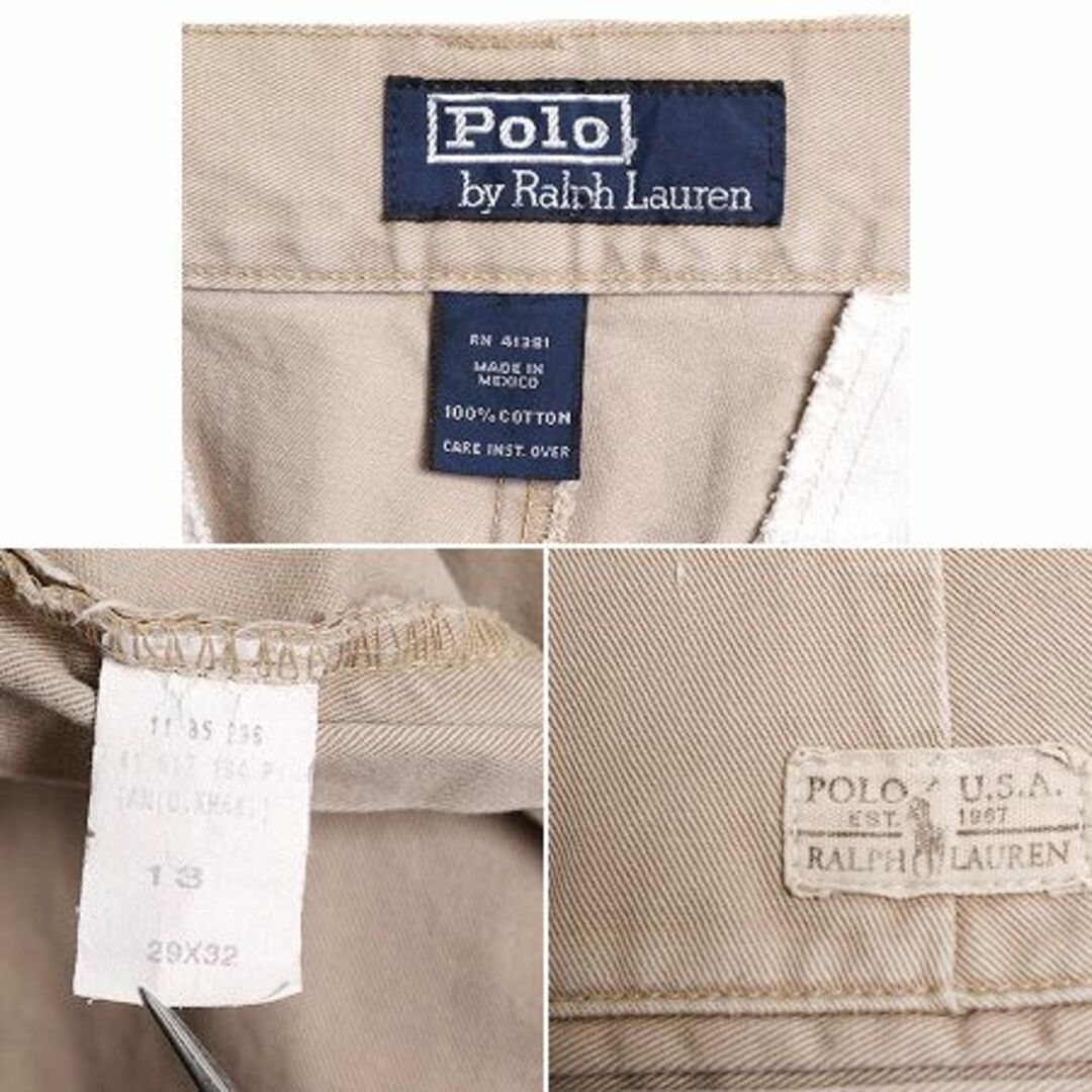 Ralph Lauren - 90s ポロ ラルフローレン コットン チノ パンツ Ralph Lauren - 90s ポロ ラルフローレン コットン チノ パンツ