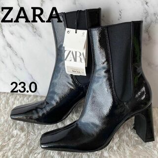 ZARA - ※しばたろうさま専用 ZARA ハラコ ブーツ ゼブラ 本革の通販 by