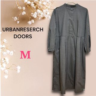 アーバンリサーチドアーズ(URBAN RESEARCH DOORS)の最終お値下げ【新品未使用タグなし】URドアーズ☆バルーンスリーブワンピース(ロングワンピース/マキシワンピース)