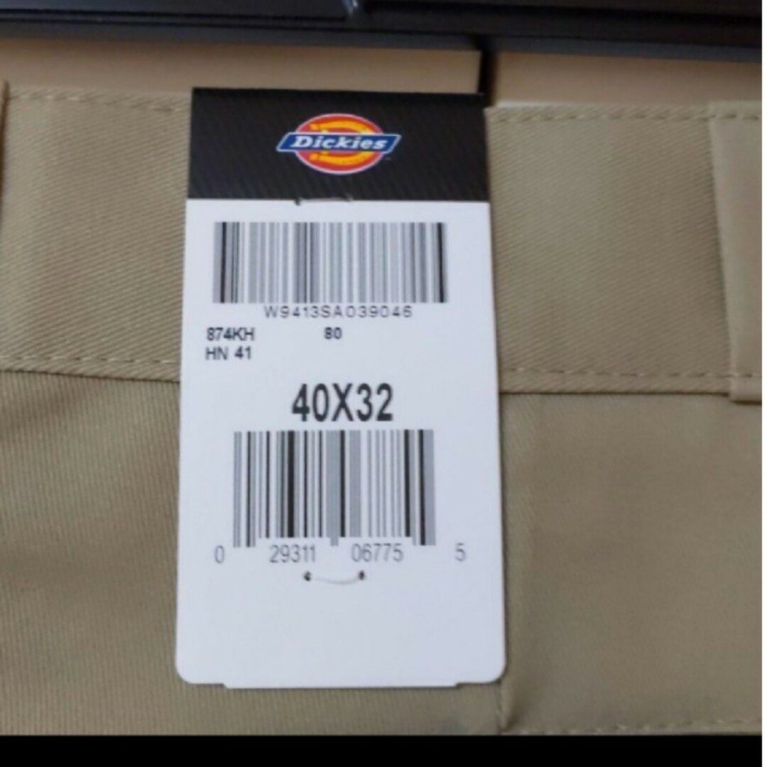 Dickies(ディッキーズ)の新品 40x32 KH ワークパンツ ディッキーズ  カーキ メンズのパンツ(ワークパンツ/カーゴパンツ)の商品写真